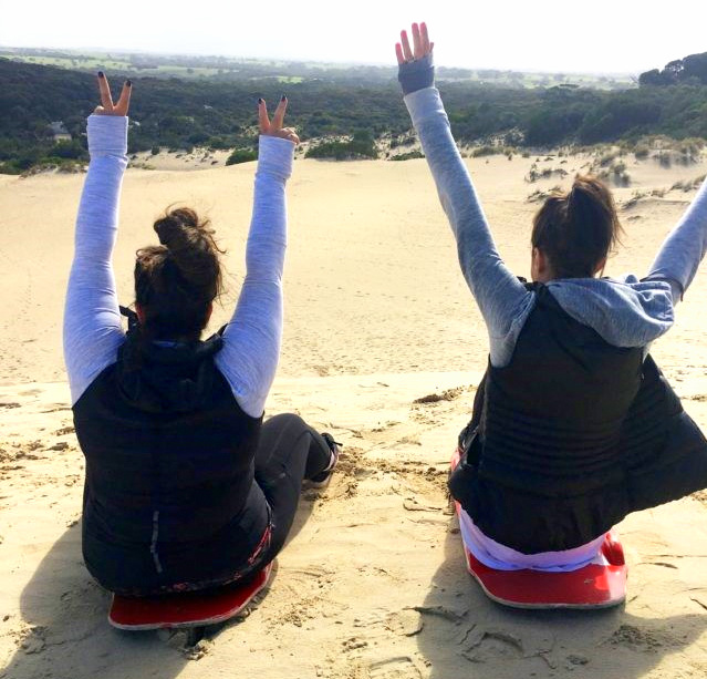 Sand boarding KI